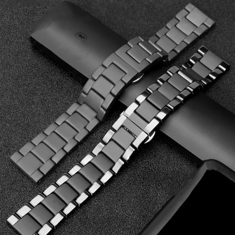 Ceramic strap for huawei watch 4 46mm band Gear S3 amazfit GTR4 3 46mm 22mm bracelet Huawei watch GT4 3 se 2 46mm Strap GT2 22mm