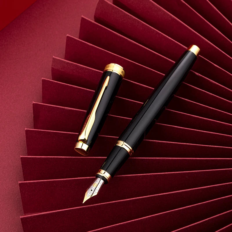 Hero 772 Classic Business Fountain Pen Set- Ideal Corporate Gift，Includes Ink & Classy Gift Box, Perfect for Business/Students