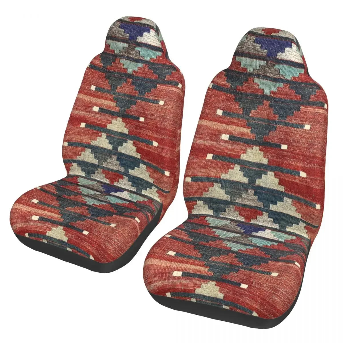 Boho Aztec Universal Car Seat Cover Four Seasons Women Ethnic Persian Tribal Car Seat Cushion Fabric Hunting