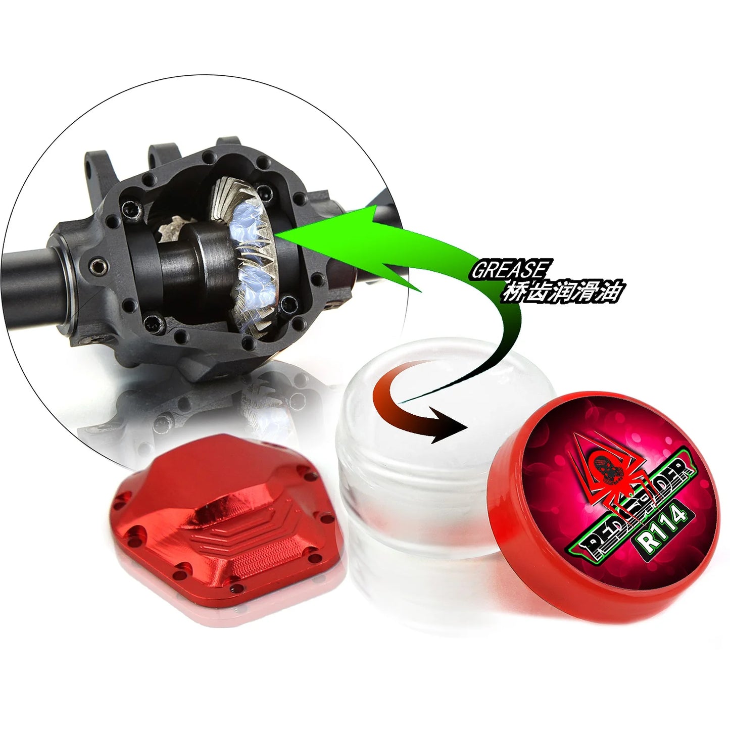 RC Car Axle Gear Grease CVD Gearbox Differential Lubricant Noise Reduction Lubricating Oil For RC Car Buggy Truck Crawler