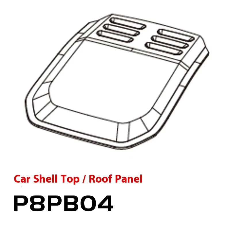 Mjx H8p H8h Original Factory Accessories Electric Control Motor Tire Differential Gear Car Shell Remote Control Car Accessories