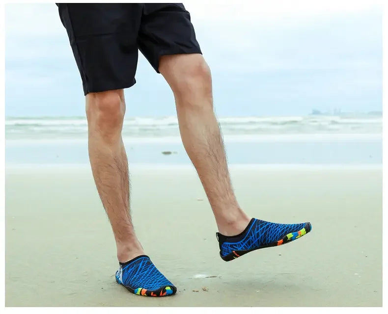 Unisex Shoes Swimming Water Yog Women Men Barefoot Outdoor Beach Sandals Upstream Aqua Shoes Nonslip River Sea Diving Sneakers