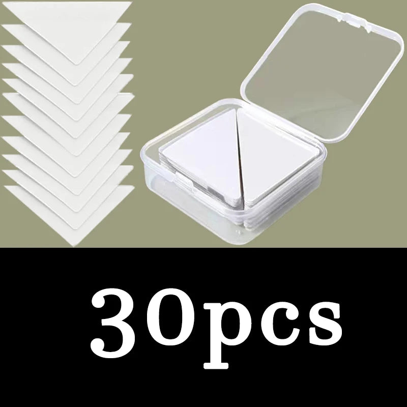 Anti Curl Collar Stays Avoid Roll Polo Shirts Shaping Patch Adhesive Stand Collar Shaper Sticker Prevent Deformation Fixed Pads