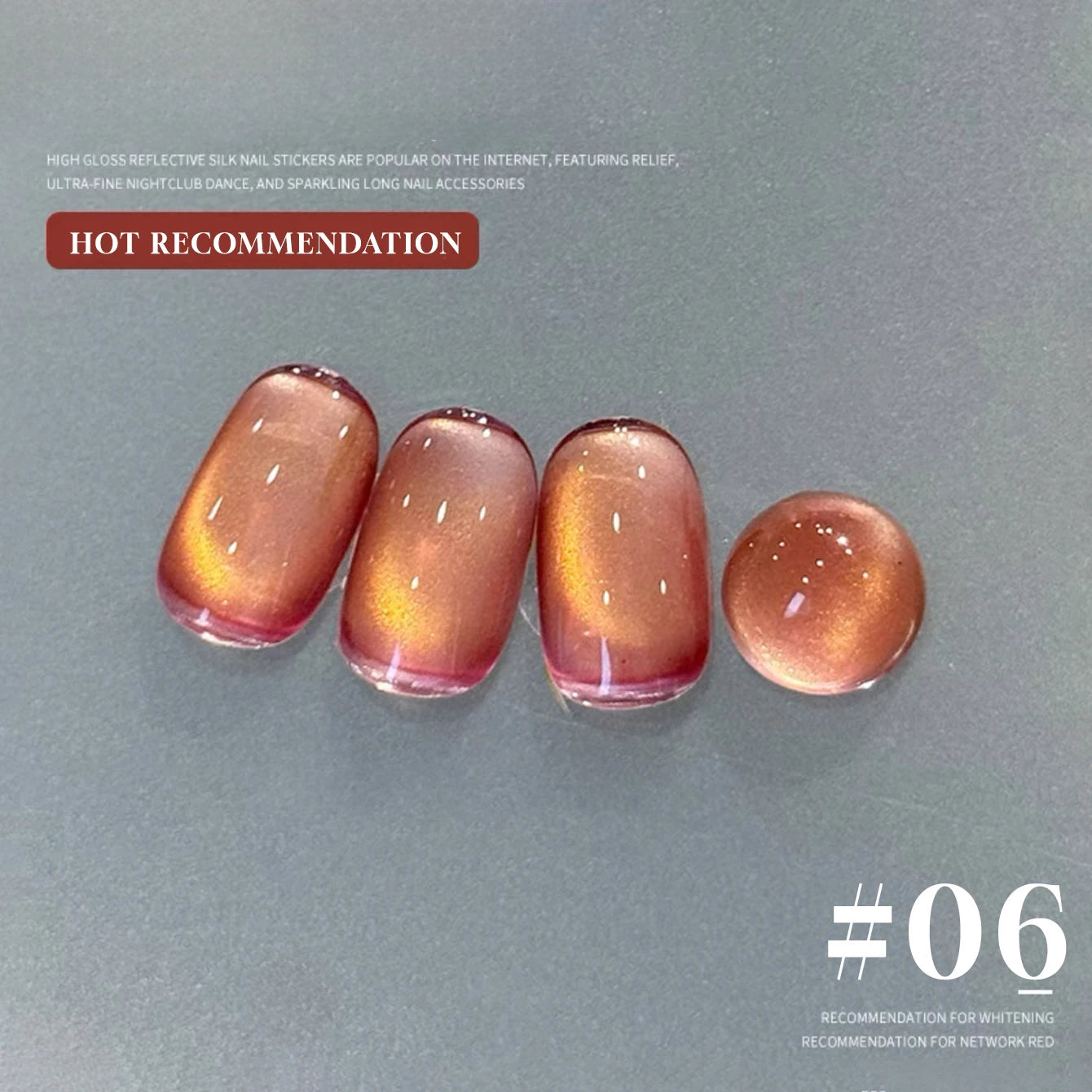 MIANEL 12ML 1-21pcs Emperor Green Cat Eye Gel Nail Polish Whitenning Nails Green Nails Suitable For Nail Salons Nail Supplies