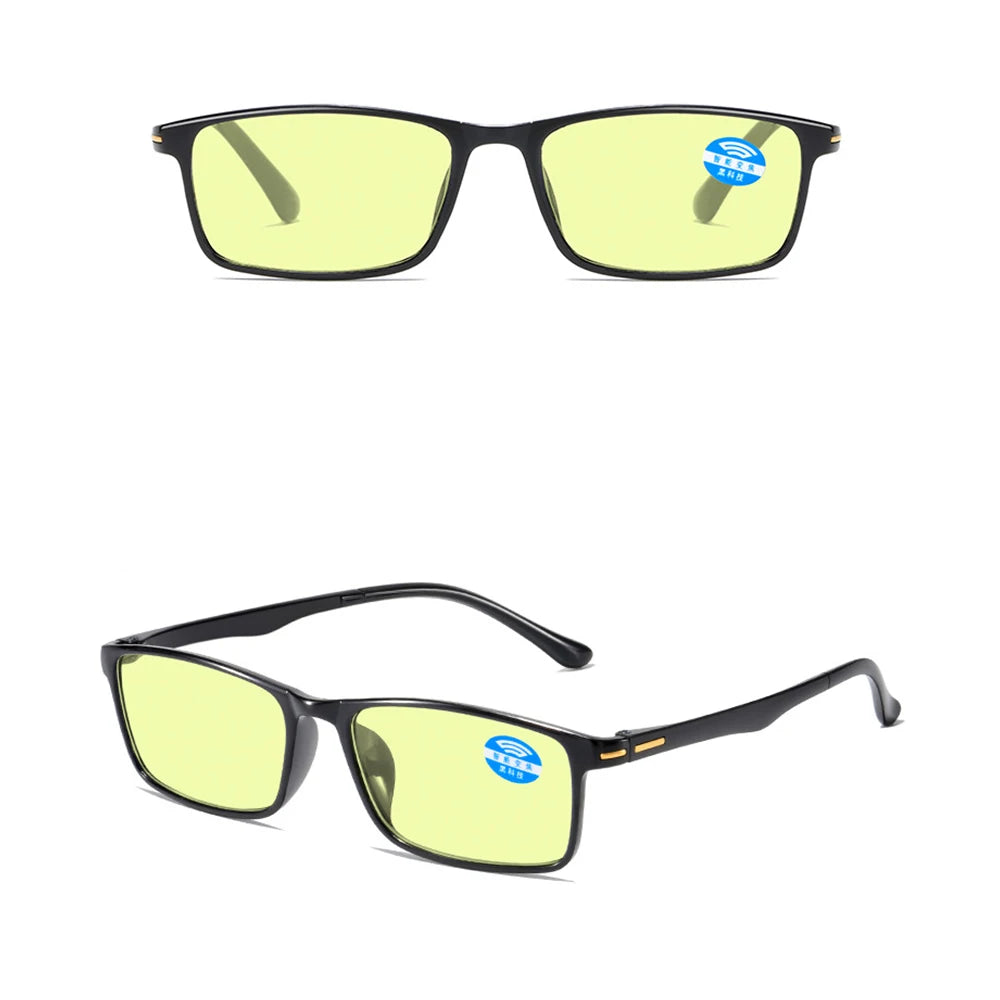 Smart Automatic Zoom Eyeglasses Anti-Blue Light Reading Glasses Men Women Magnifing Optical Spectacle Computer Eyeglass