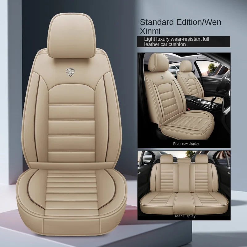 Universal Style Car Seat Cover for Volkswagen Touareg Golf ID3 ID4 X T-Cross Car Accessories Interior Details Seat Protector