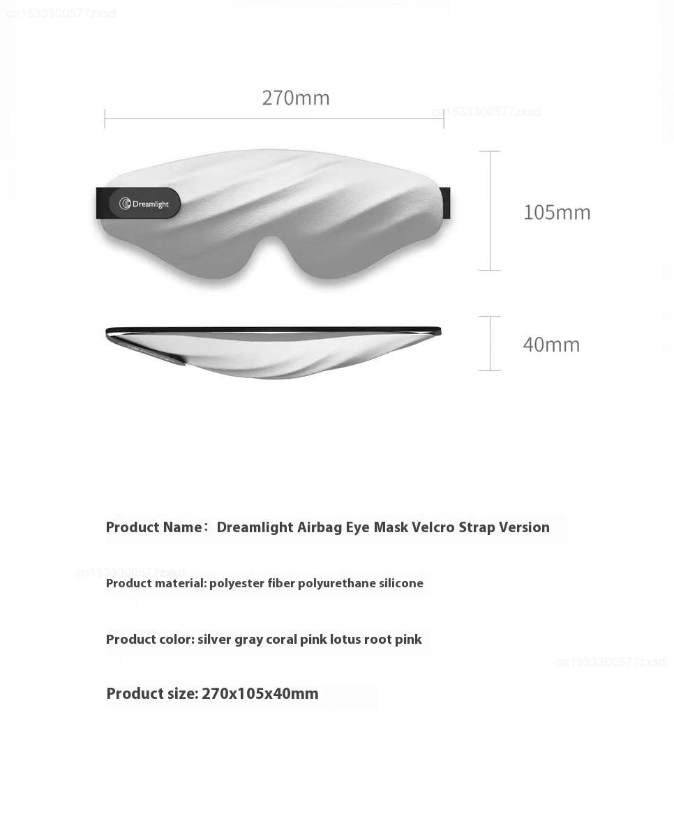 Xiaomi Dreamlight 4Spro Airbag Eye Mask Silk Texture Shading Sleep for Adult Eye Fatigue Stereoscopic Sleep Adjustable Eye Mask