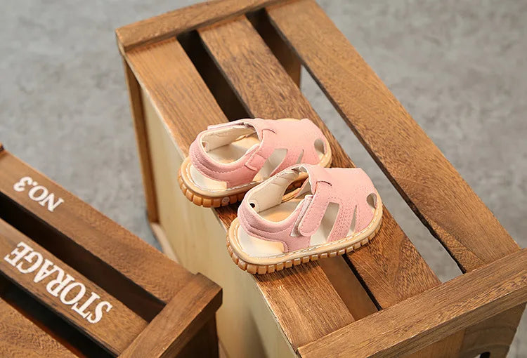 Toddler Walking Shoes Minimalist Children Babies Sandals Lightweight Kids Casual Footwear Girls Boys Non-slip Soft Bottom Shoes