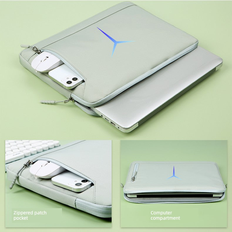 Suitable for Lenovo Saver Y9000p Laptop Liner Bag Y9000 Game Book R9000/Y7000 Waterproof 2025 Shockproof Fleece-lined Protective Case 15.6-Inch/16-Inch Computer Bag