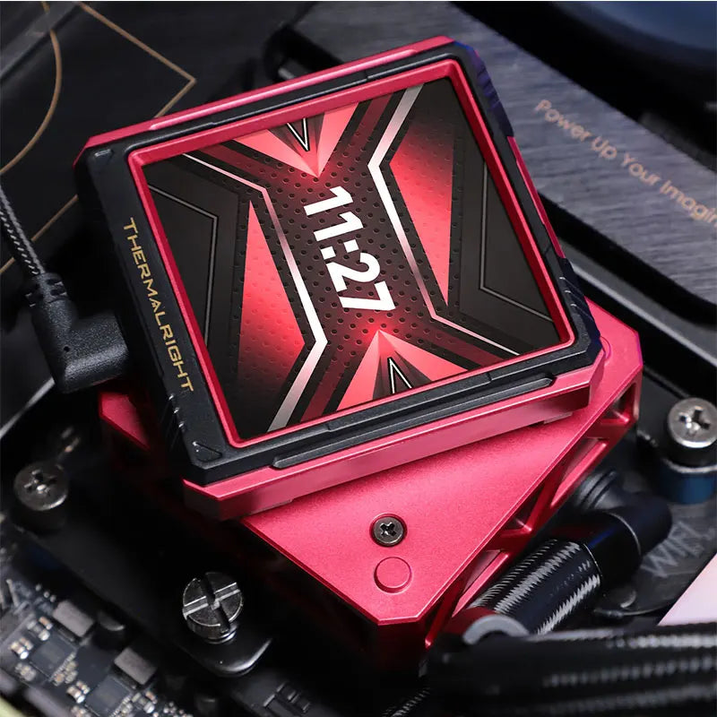 Thermalright FW ULTRA 360 ARGB All -in -one water cold radiator,magnetically rotatable 2.88-inch LCD display,Support LGA1700/AM5