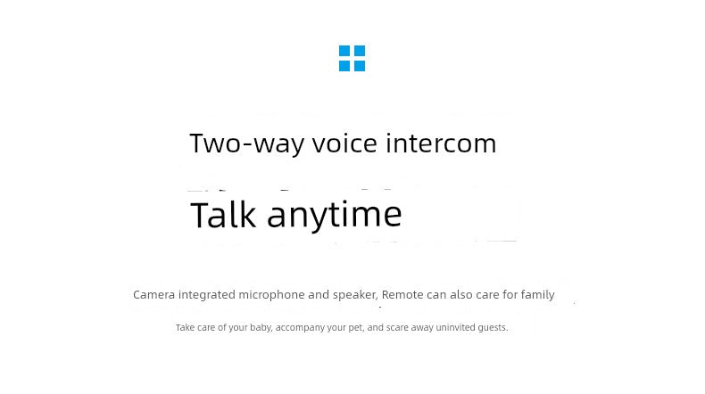 HD Indoor Smart Webcam without Dead Angle