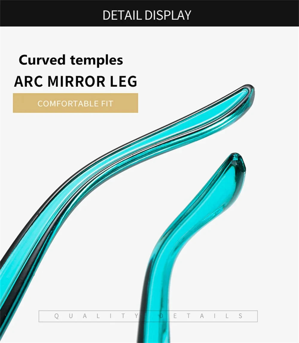 Anti Blue Light Reading Glasses Fashion Women Men Clear Sqaure Computer Presbyopic Eyeglasses Spring Legs Frame Eyewear