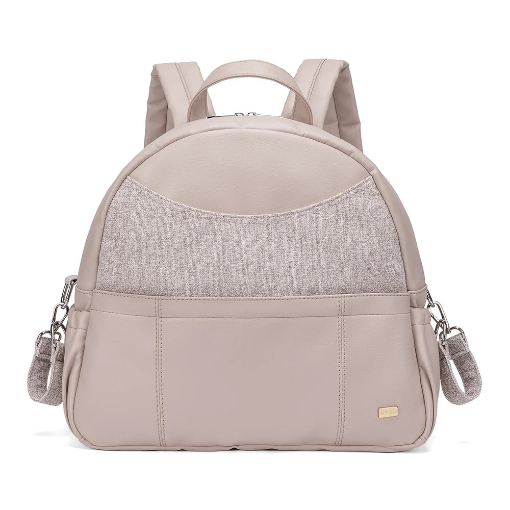 Soboba Diaper Backpack for Women Large Capacity Multi-functional Nappy Changing Bag with 2 Straps can Hang on Stroller