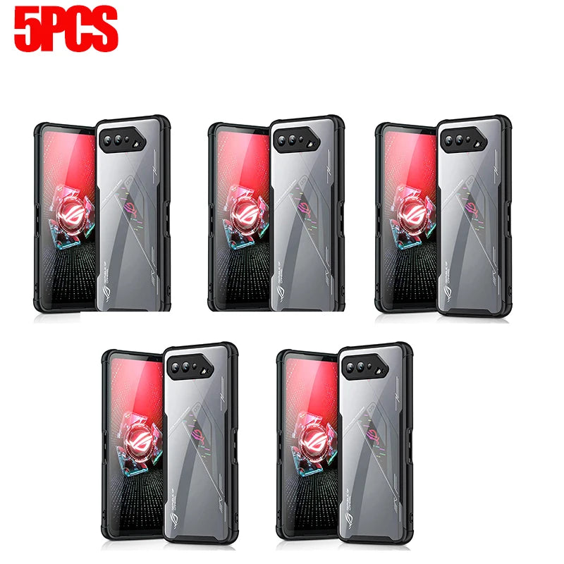 CaseFor ASUS ROG Phone 5 Case Gaming Protective Cover Air Trigger Compatible Shockproof Back Cover with Camera Screen Protection
