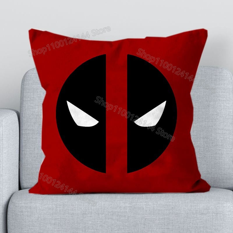 Marvels Avengers Pillowcases Cushion Covers Short Plush Cartoon Pillowslip Living Room Cartoon Sofa Pillow Cases Home Decor Gift
