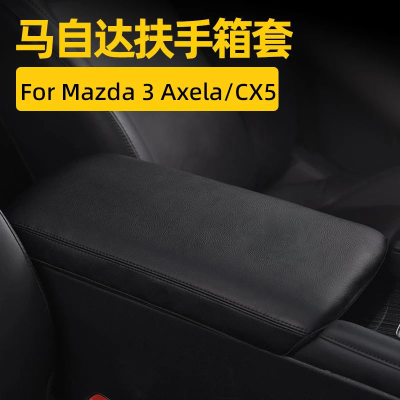 For Mazda CX-5  2019 2020 2021 2022 2023 2024 Mazda 3 Axela Central Control Armrest Box Protective Sleeve Suede Accessories