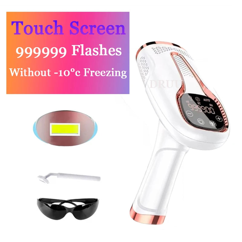 999999 Flashes IPL Laser Epilator for Women Home Use Devices Hair Removal Painless Electric Epilator Bikini Dropshipping