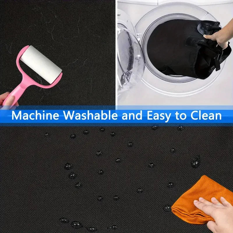 Waterproof Dog Car Seat Cover Trunk Case Dog Car Transporter Travel Mat Pad Dog Carriers Hammock For Small Medium Large Dogs