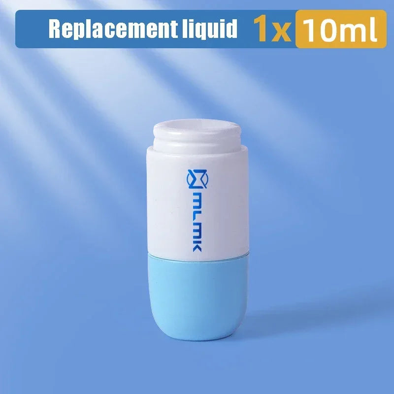 2 In 1 Thermal Paper Correction Solution & Parcel Box Opening Knife Home Office Identity Data Security Protection Liquid Eraser