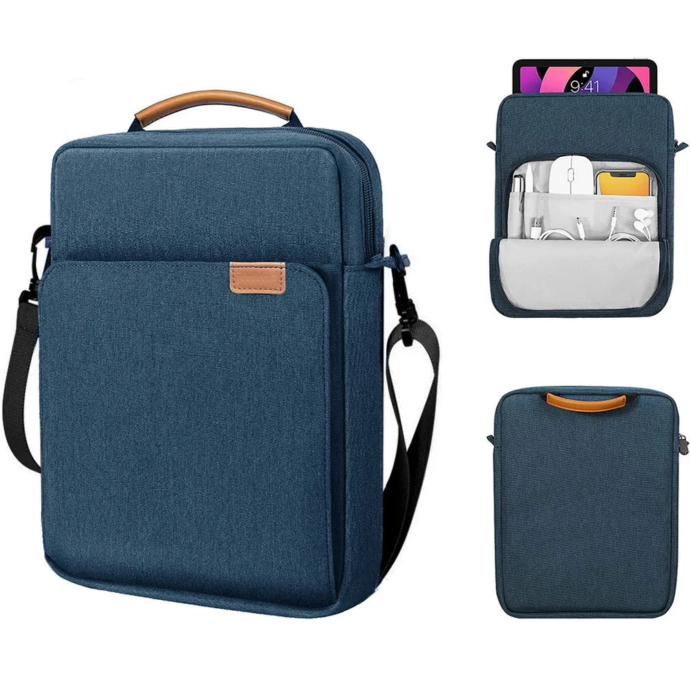 Shoulder Bag for MacBook Air M1 Case 2023 New M2 13 inch Laptop Bag for iPad Air 5 Pro 12.9 11 10th Gen S9 8 7 Plus women / men