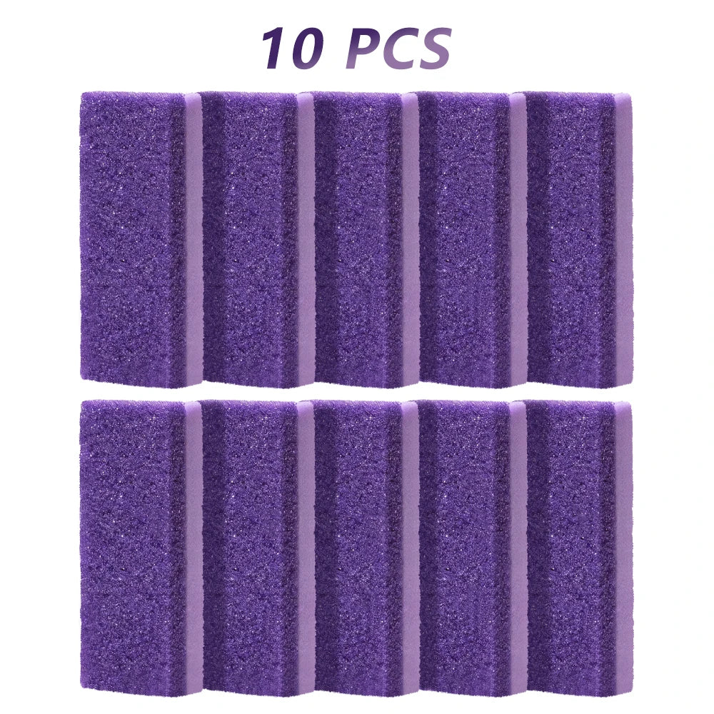 1/10Pcs Foot Pumice Stone Foot File Callus Dead Skin Remover Foot Heel Scrubber Smooth Feet In Seconds Pedicure Exfoliator Tool