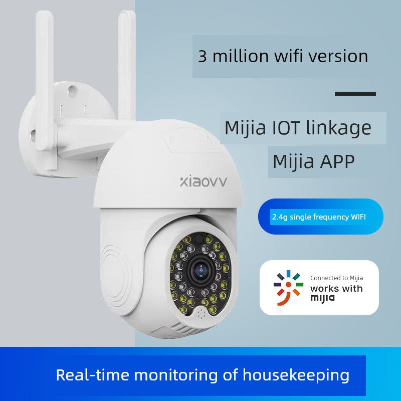 MIJIA App Camera Shadow Mobile Phone Remote For Home 360 Degrees No Dead Angle WiFi Door Ceiling Monitor