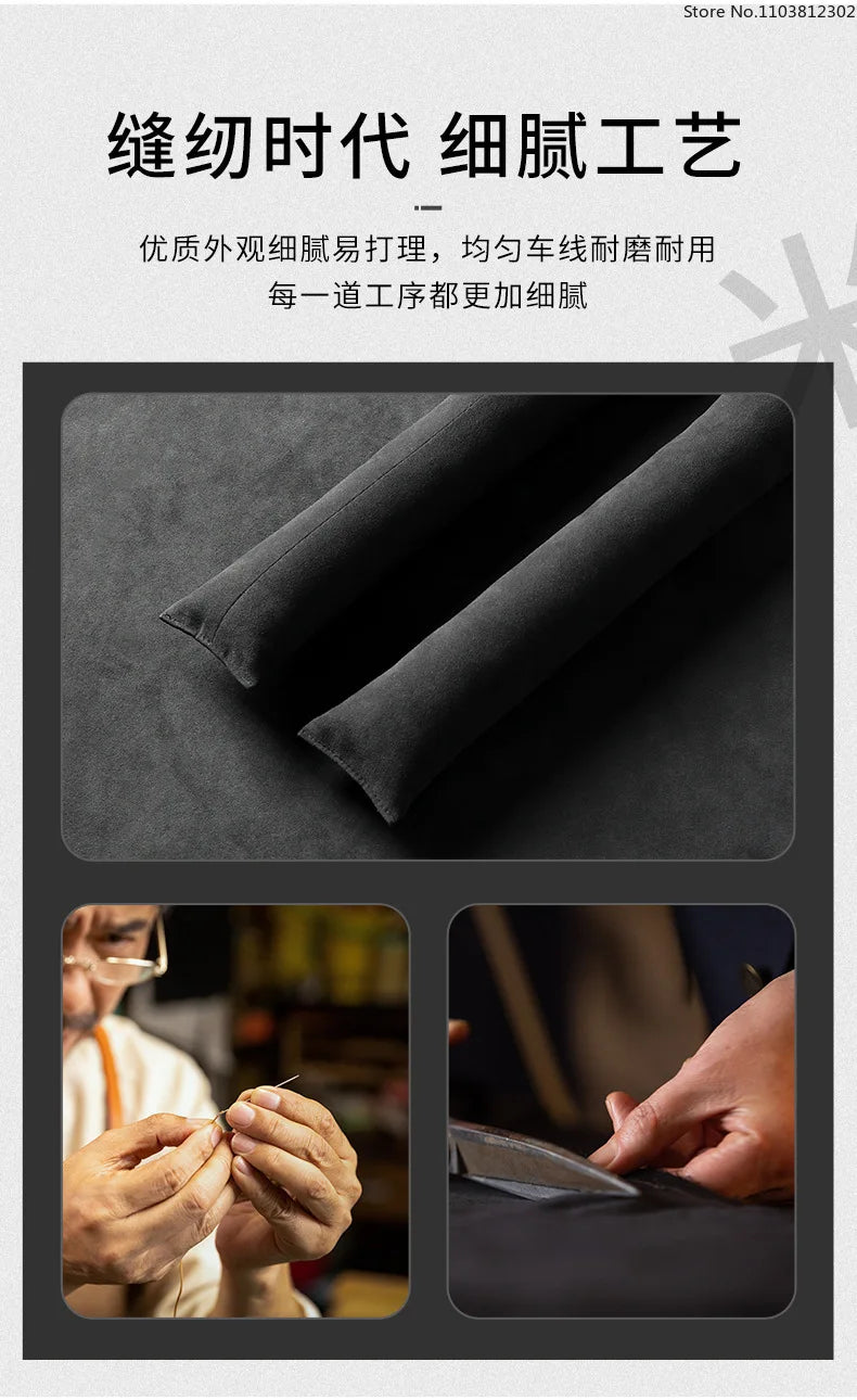 Suede Car Seat Gap Filler Soft Car Styling Padding Leather Leak Pad Plug Spacer Universal Interior Accessories Car Organizer