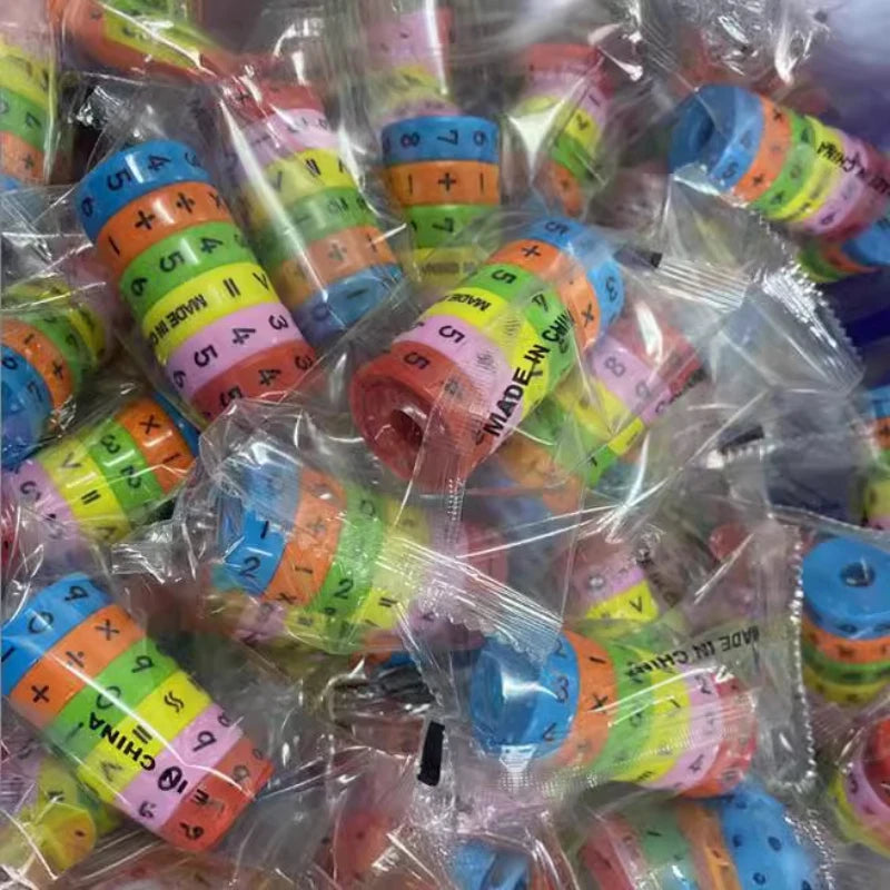 Children's Creative Magnetic Math Tesseract Toy Arithmetic Intelligence Early Education Toys Add Subtract Multiply Divide Toy