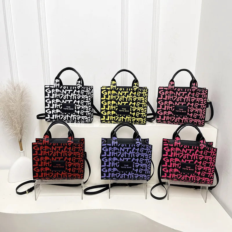 PU Leather Casual Crossbody Bags for Women Ladies Luxury Designer Tote Handbag Female Large Capacity Travel Shoulder Bag Sac