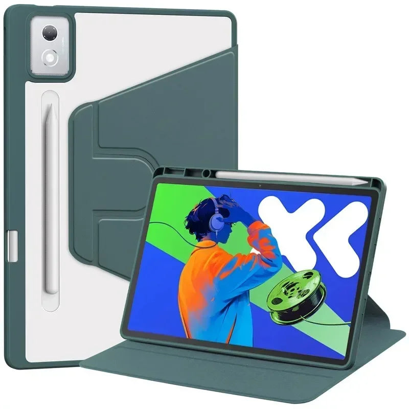 For Lenovo Tab M11 TB330FU/TB331FC 11 inch Case With Pencil Holder,Folding Stand Tablet Funda Cover For Xiaoxin Pad 2024 11 inch