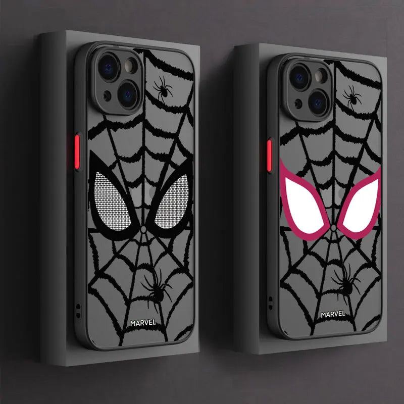 Marvel Spider Man Eye Phone Case For iPhone 17 16 15 Pro Max Case 14 13 12 11 Pro Max 16e 17e Air XS X 7 8 Plus Shockproof Cover