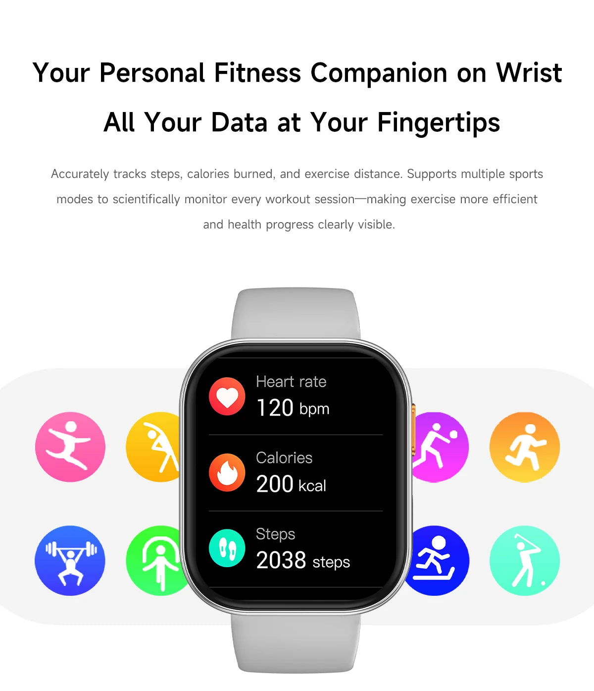 2025 New Military Grade Smartwatch Men 2.04" HD Screen Waterproof Sports Fitness Tracker Bluetooth call Smartwatch birthday gift