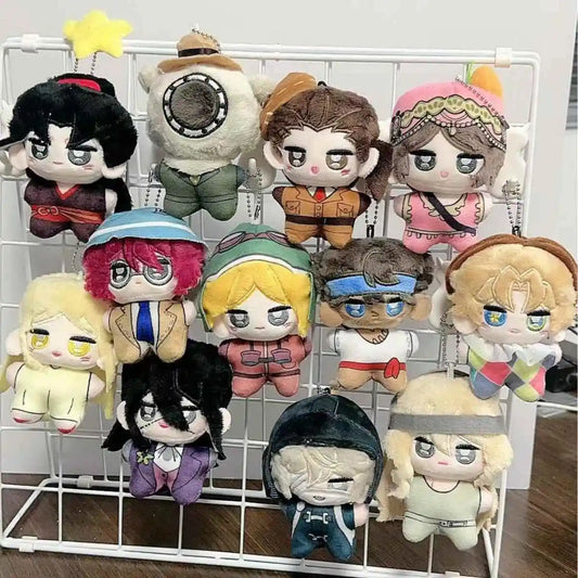 Anime Identity V Patricia Dorval Florian Brand Antonio Cute Soft Plush Doll Starfish Body Cosplay Dolls 10cm Keychain Toys Gift