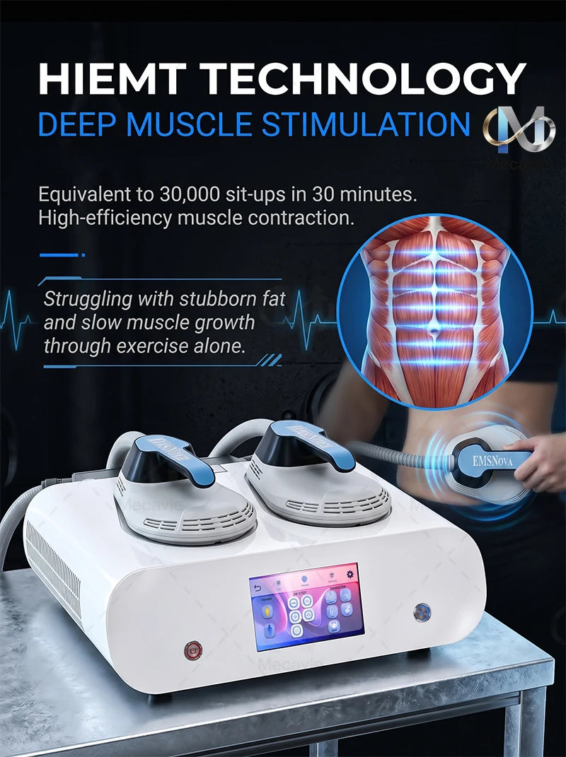 2026 EMSnova RF HIEMT EMS Body Machine Eletric Muscle Stimulator Fat Burner Weight Loss Butt Lifter And Shapers Body Care