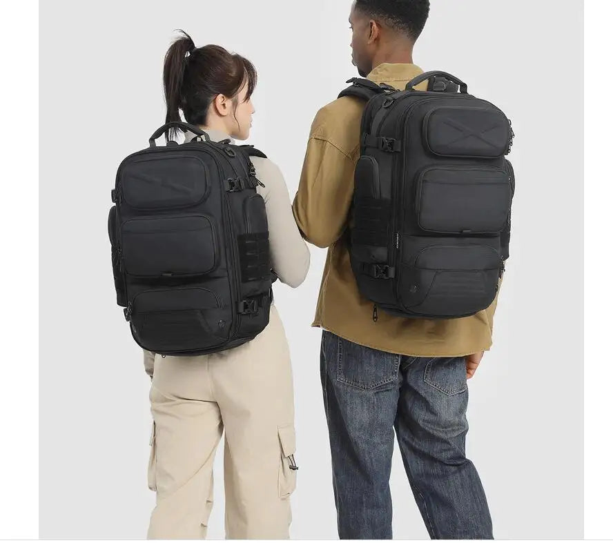Men Travel Laptop Backpack for Men Women Large Capacity Carry on Backpack Sports Gym Bag with Shoe Compartment Travel Laptop Bag