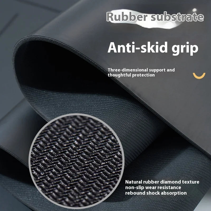 ‌PU & Natural Rubber Yoga Mat - Women’s Anti-Slip Fitness Mat with Laser Alignment Lines, Extra Thick & Durable Premium Edition‌