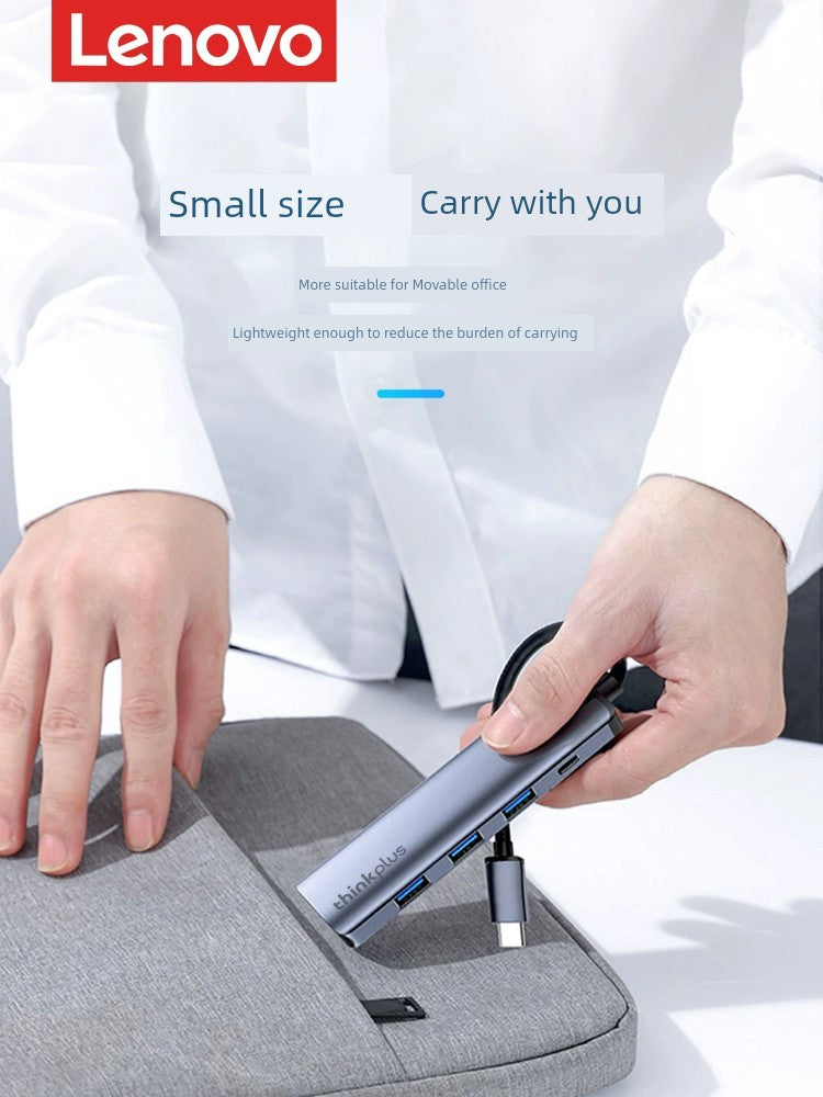 Lenovo Saver USB Cast Screen Network Cable Expansion Dock