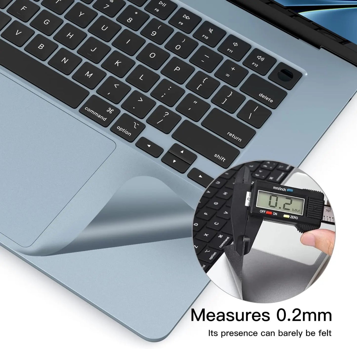 For macbook air 13.6 A3240 M4 AIR 15" A3241 2025 -22 M2 M3 Notebook computer Palm support touchpad protection vinyl skin sticker