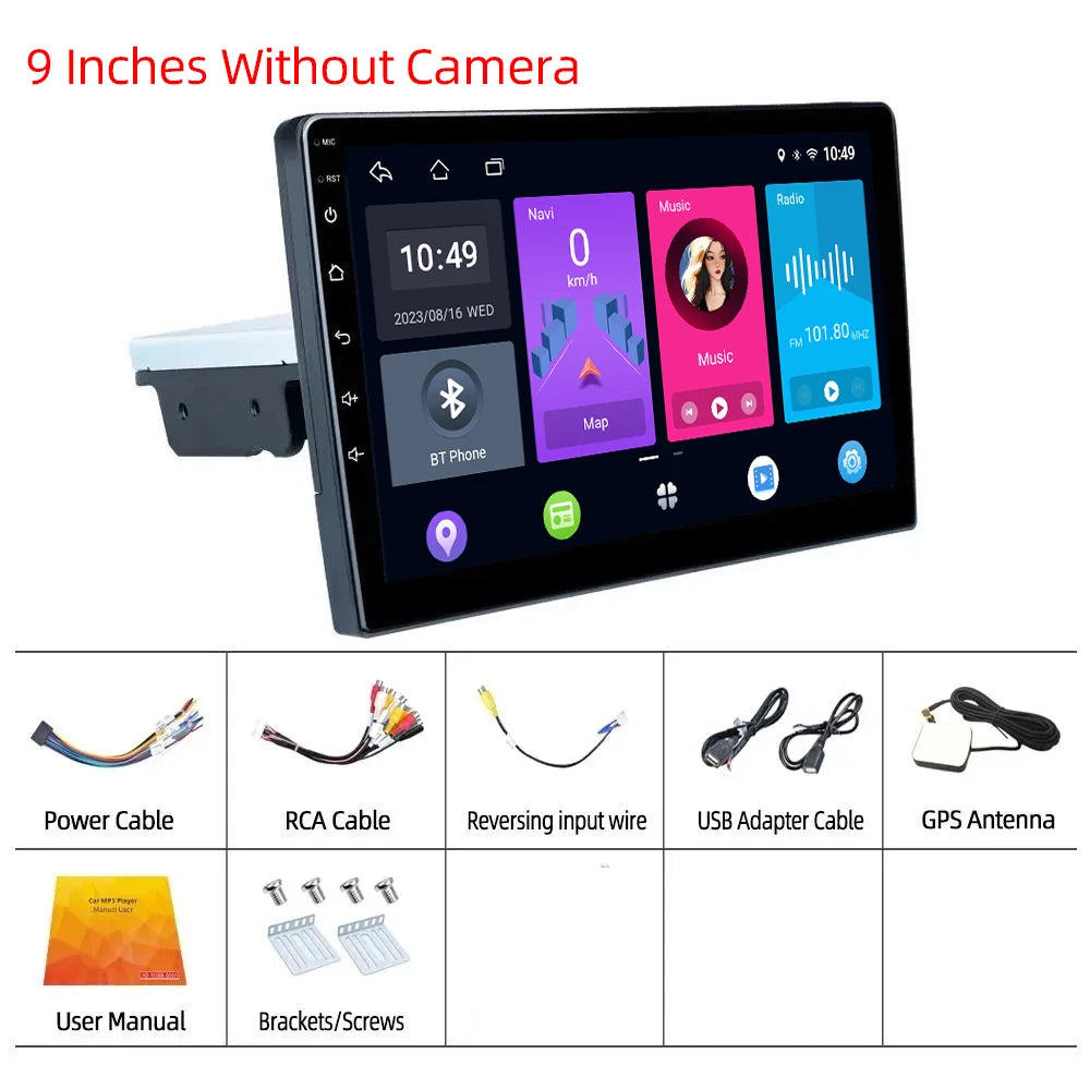 7"/9" 1 DIN Android 11 Car Radio Stereo Multimedia Video Universal Player 2G 32G WIFI GPS Bluetooth Mirror Link