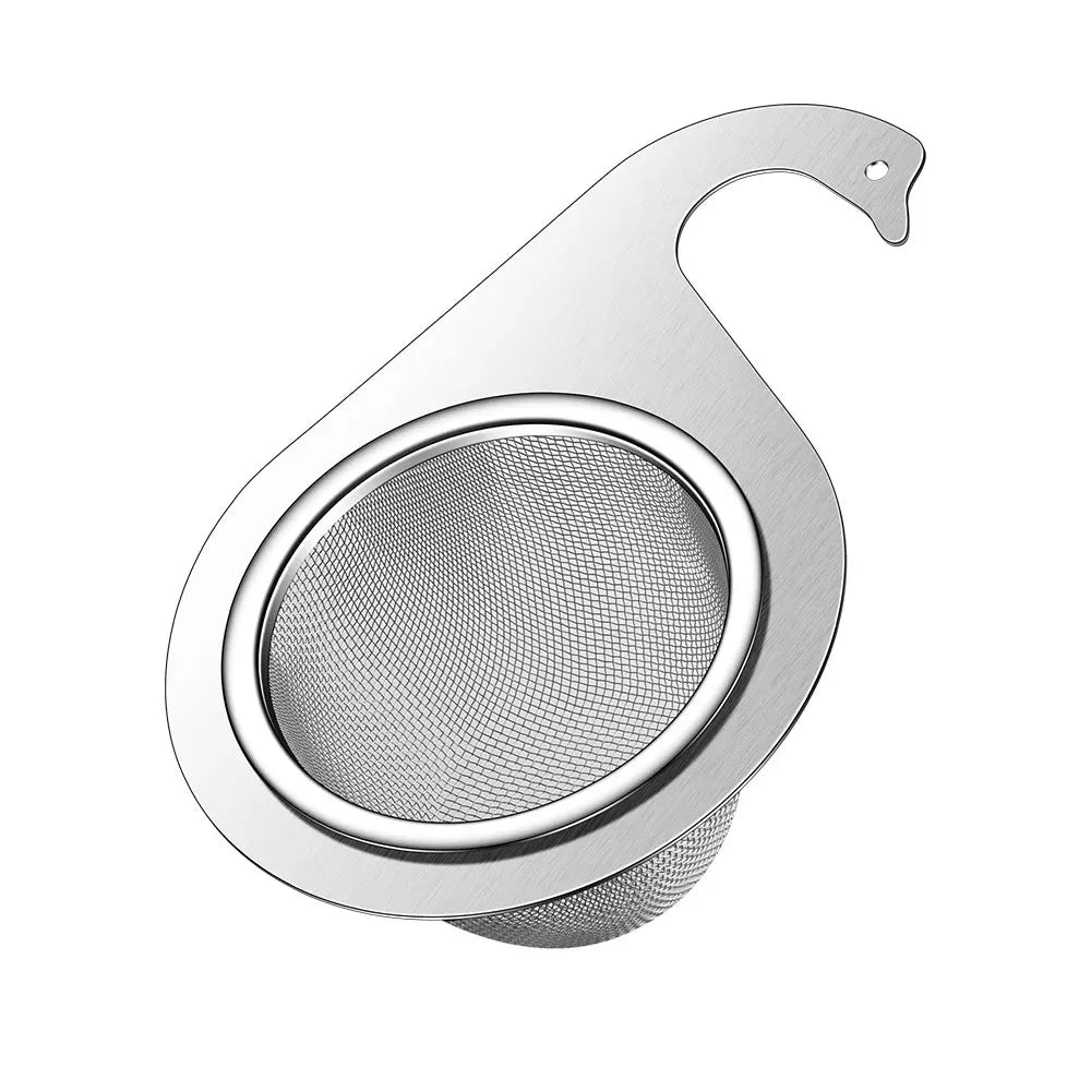 Stainless Steel Swan Sink Strainer Basket Removable Goosehead Storage Drainage Basket Goosehead Hanging Wet & Dry Drainage Racks