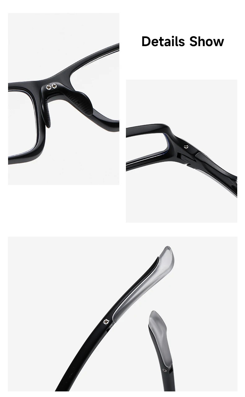 Anti-blue Light Bifocal Reading Glasses Men Sports Photochromic Readers TR90 High Quality Multifunctional Eyeglasses