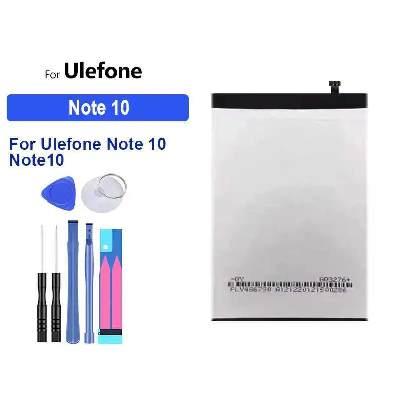 Mobile Phone Battery For Ulefone Note 16 pro 13P 12P 11P 10 9P 7 7P 6P 6 6T S10 S9 S8 S7 Pro S11 3277 3098 3278 3106