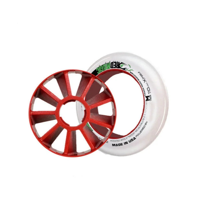 8 pieces Original MPC Red Magic XXFirm XFirm Roller Skating Wheel 110mm 100mm 90mm Redmagic Inline Speed Race XF XXF 2-layer Pro
