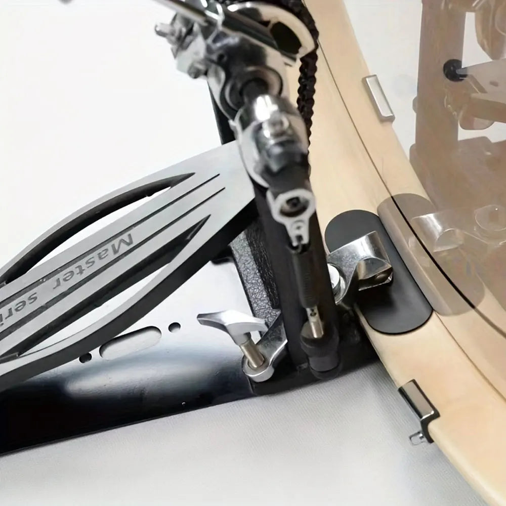 Bass Drum Hoop Protector for Wood Hoops, Rubber Bass Drum Hoop Guard Kick Drum Rim Protector Wood Hoop Protector