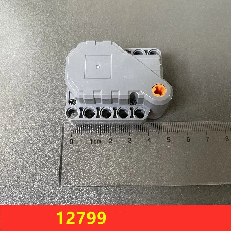 MOC Technical Parts Pull Back Motor 6x3x5 Building Blocks Compatible with Legoeds 12799 12787c01 Car Vehicle Inertia Motor Toys