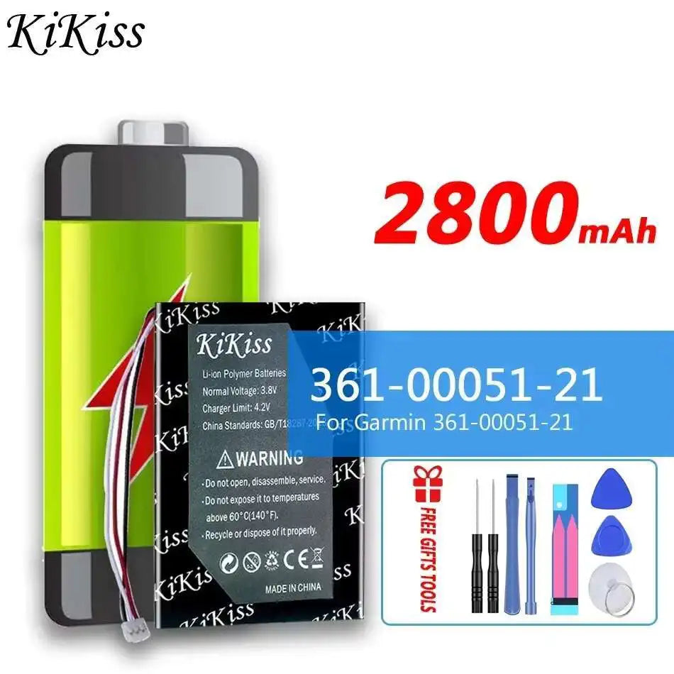 Stable For Garmin 361-00051-21 503759 Gps Device Battery Environmentally Friendly 2800Mah