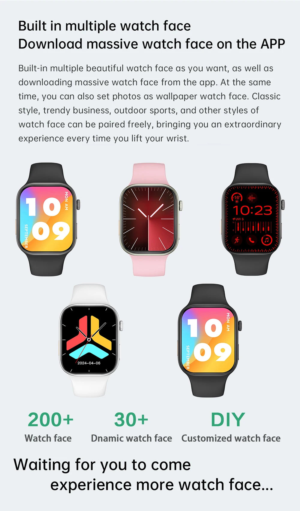 2025 Smart Watch 1.83" HD Screen Bluetooth Call Heart Rate Monitoring 120+ Sports Modes Waterproof for Men Woman Smartwatch Gift