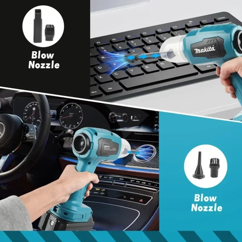 Makita cordless handheld rechargeable mini car vacuum cleaner multifunctional vacuum cleaner power tool for Makita battery