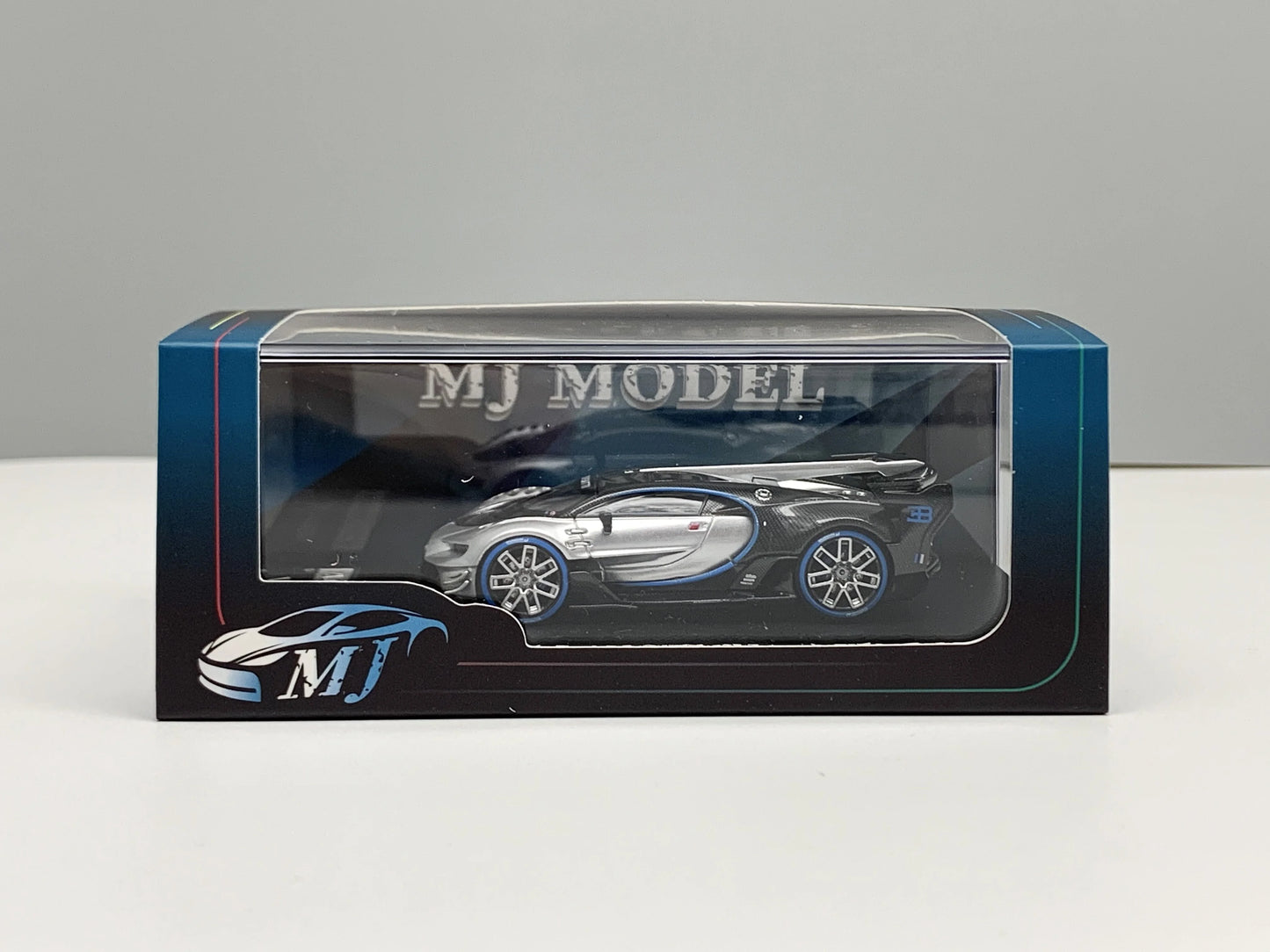 MJ 1:64 BUGATTI VISION GT Alloy Car Model Collection Ornament
