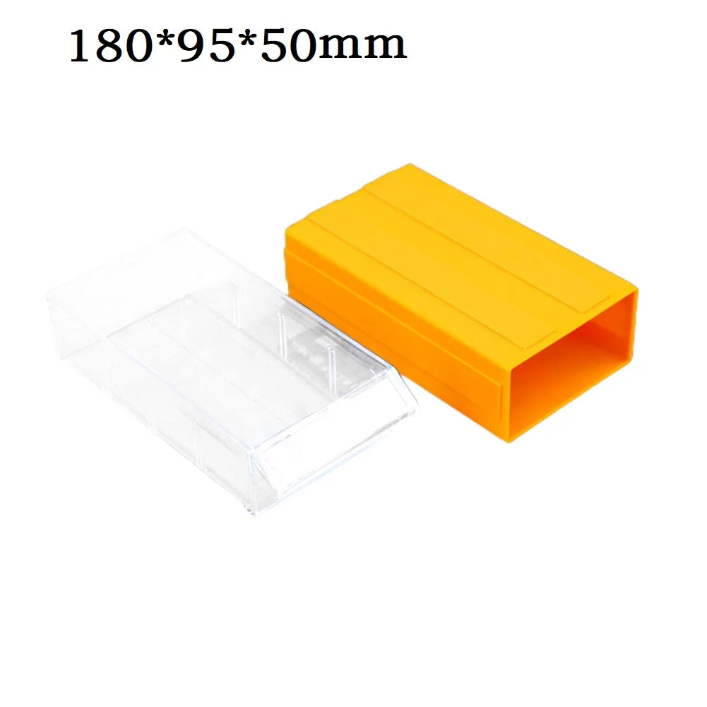 Storage Box Stackable Plastic Hardware Parts Storage Boxes Component Screws Tools Organizer Combined Cabinet Drawer Case Box